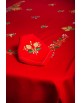 Mantel de Navidad. Bordado a mano en Lagartera