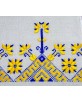 juego de toallas de "los escudos". artesanía lagarterana 100% bordado a mano